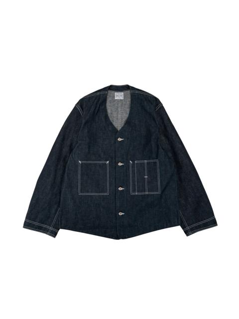 The Real McCoys MJ26009 WWII Denim Engineer Coat Indigo