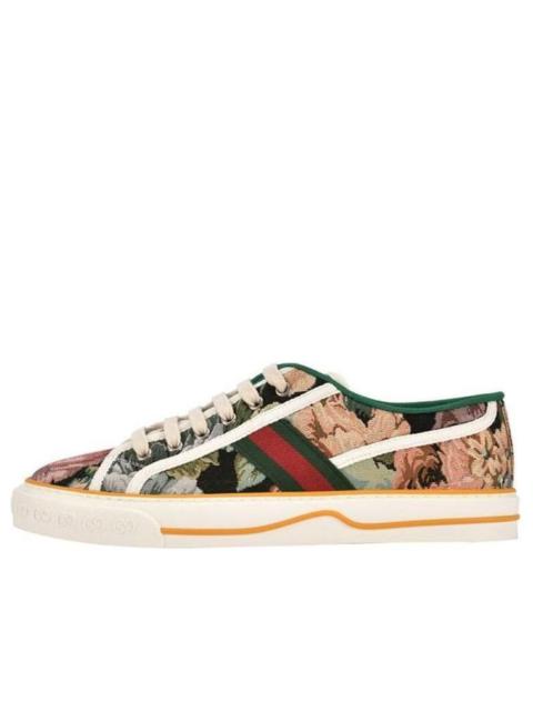 GUCCI (WMNS) Gucci Tennis 1977 Shoes 'Green Multi' 606111-2MW30-4970