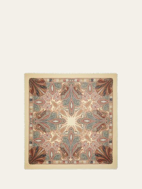 Loro Piana Chandani Cashmere and Silk Shawl