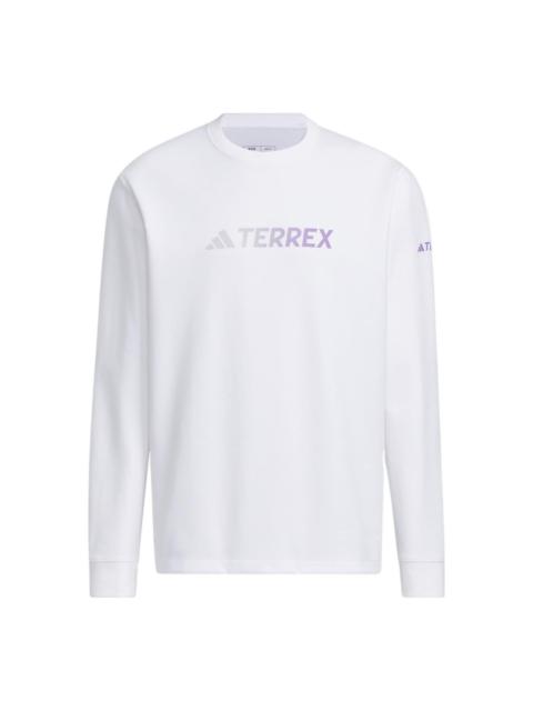 adidas Terrex Long Sleeve T-Shirt 'White' IP9945