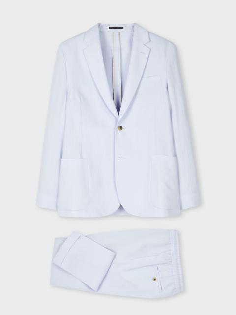 Paul Smith Pale Blue Linen Suit