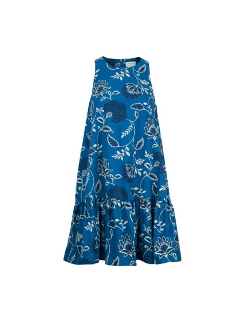 TANYA TAYLOR French Blue Jessie Dress