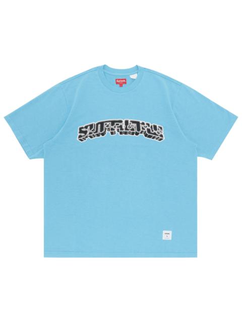 Supreme Block Arc Short-Sleeve Top 'Bright Blue'