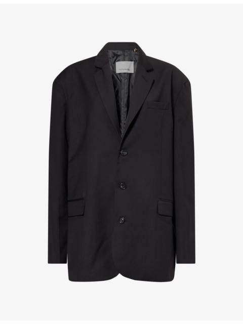 The Frankie Shop Gelso Oversized Crepe Blazer