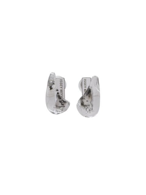 ISSEY MIYAKE GLASS EARRINGS