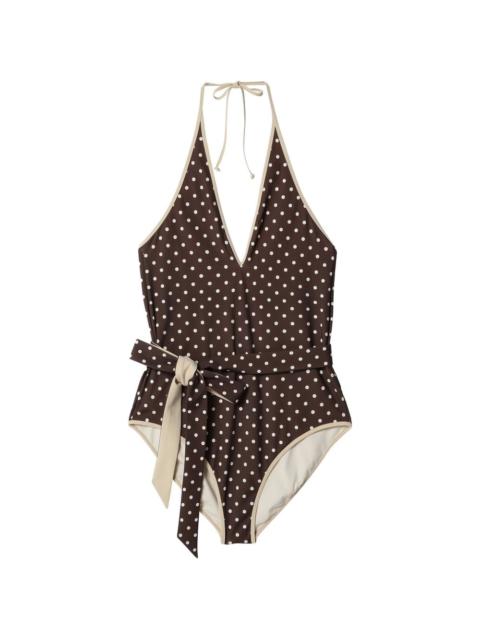 Valentino Plusdepois-motif swimsuit