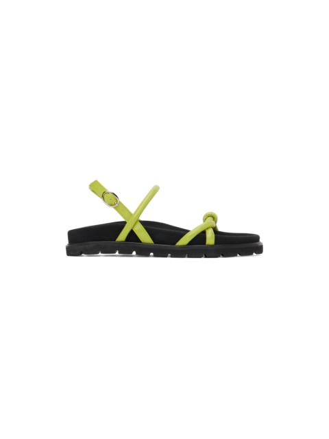 REIKE NEN Green Knotted Sandals