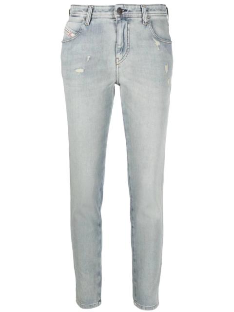 Diesel distressed-effect skinny jeans