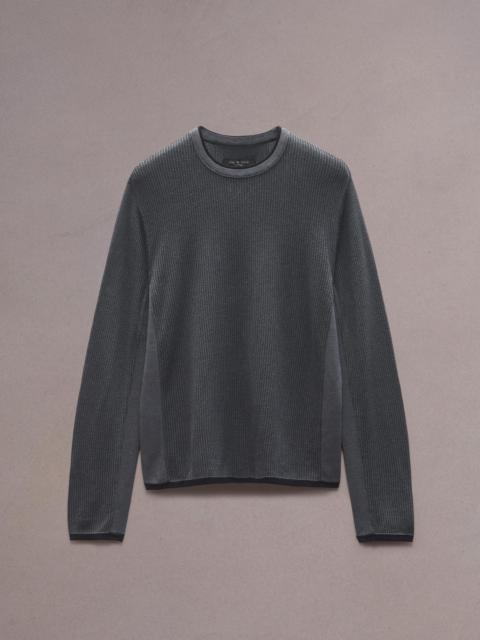 rag & bone Harvey Cotton Crew