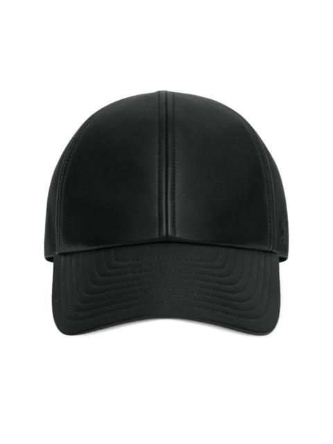 courrèges AC leather cap