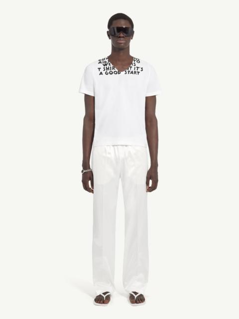 MM6 Maison Margiela V-neck SIDA Jersey