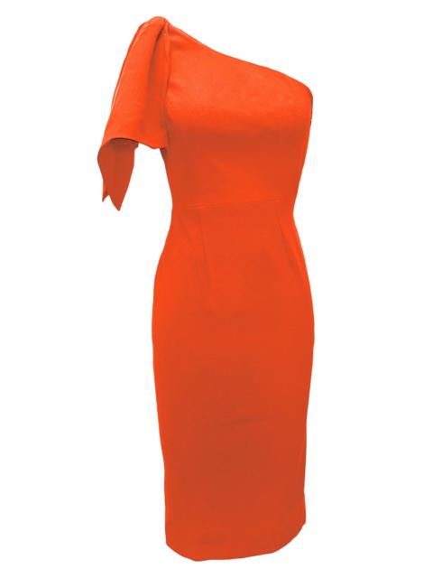 Dress The Population Women's Tiffany One-Shoulder Dress - Poppy