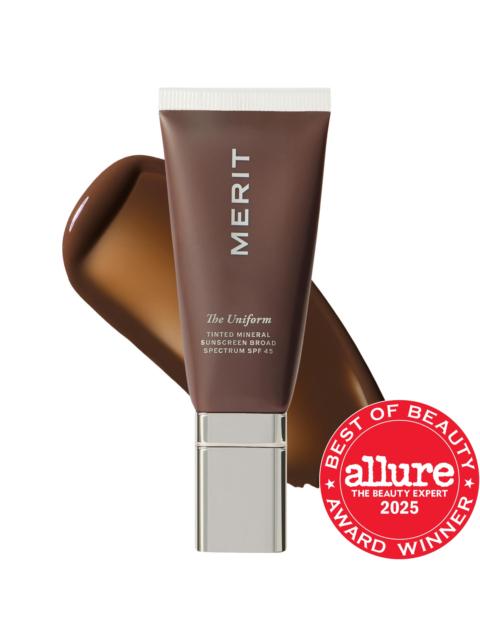 MERIT The Uniform™ Tinted Mineral Sunscreen Broad Spectrum SPF 45