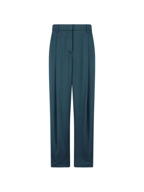 GIORGIO ARMANI silk tailored trousers
