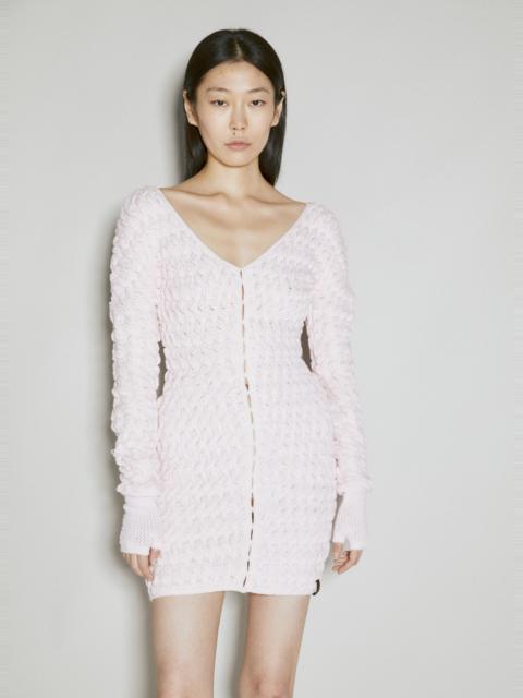 ISA BOULDER Cut-Out Cereal Mini Dress