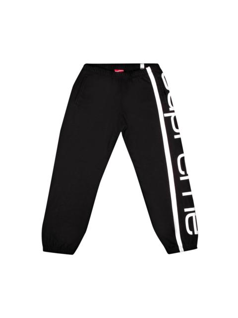 Supreme Supreme Big Logo Paneled Sweatpant 'Black'