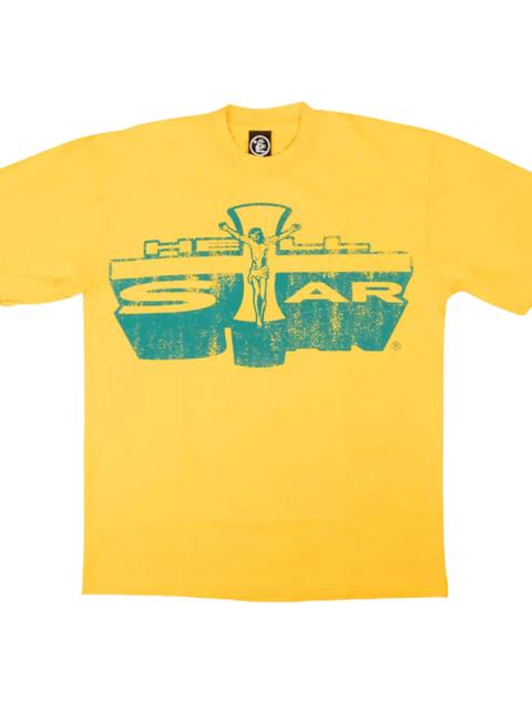 HELLSTAR Jesus Emblem T-Shirt "Yellow" HSR120