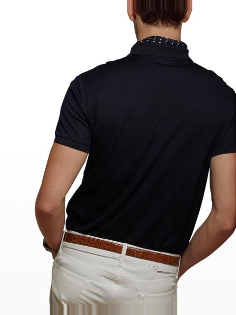 Ralph Lauren Men's Custom Slim Fit Pique Polo Shirt
