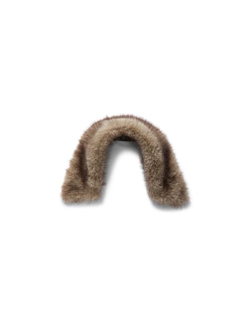 VERONICA BEARD FAUX FUR COLLAR
