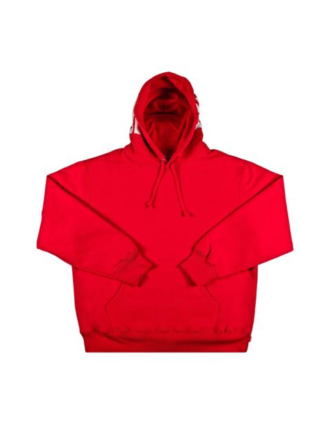 Supreme Rib Hooded Sweatshirt 'Red'