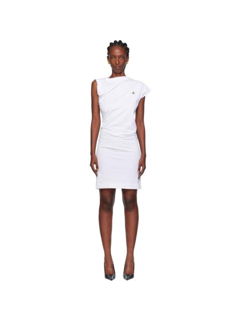 Vivienne Westwood White Hebo Midi Dress