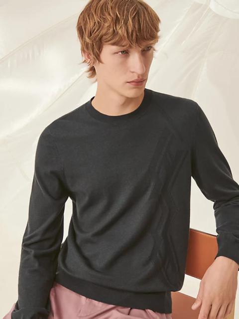 Hermès "Torsade H" crewneck sweater