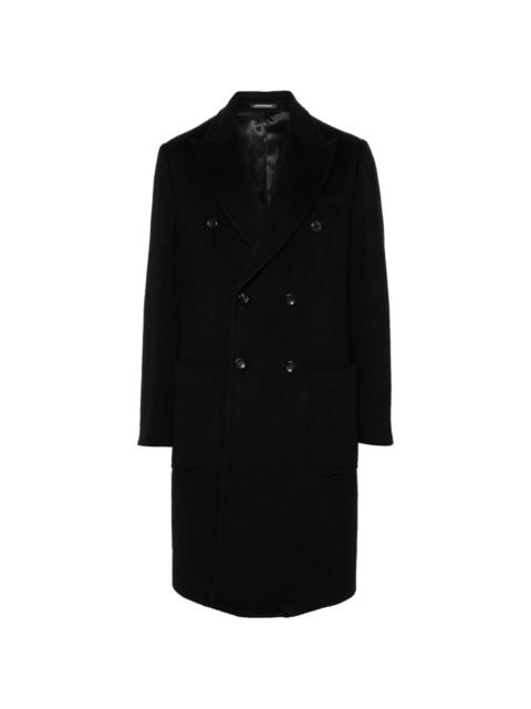 EMPORIO ARMANI brushed coat