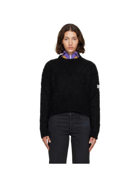 MM6 Maison Margiela Black Bouclé Sweater