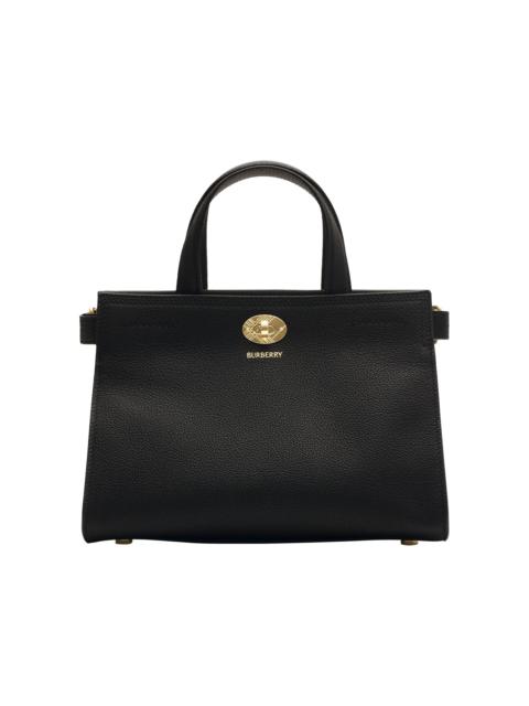 Burberry Women's Cotswolds Leather Top Handle Bag - Black
