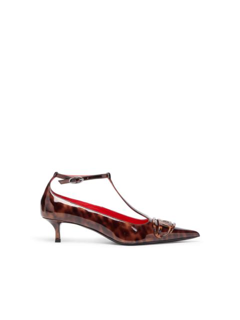 Diesel D-VENUS - PATENT LEOPARD T-BAR PUMPS