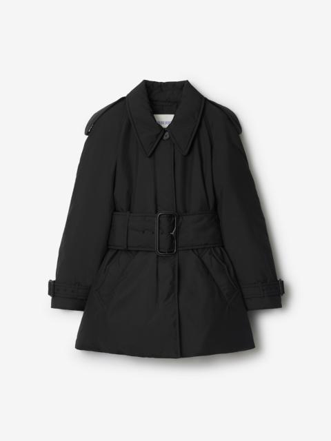 Burberry Belted Berryhill Padded Car Coat