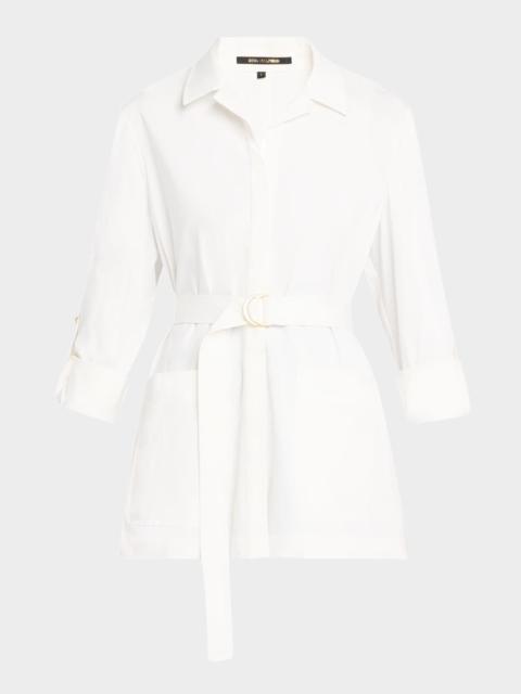 KOBI HALPERIN Veda Belted Cotton Jacket