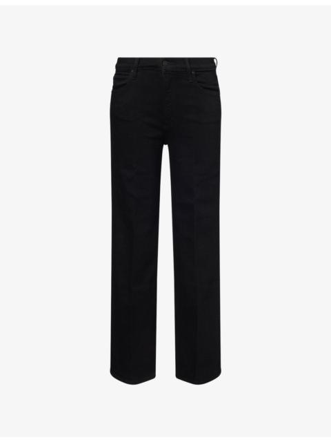 MOTHER The Lil Kick It High-Rise Cotton-Blend Denim Jeans