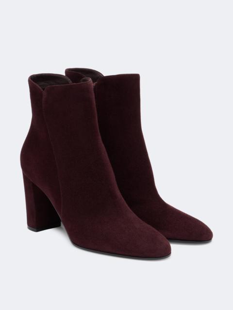 Gianvito Rossi Suede ankle boots