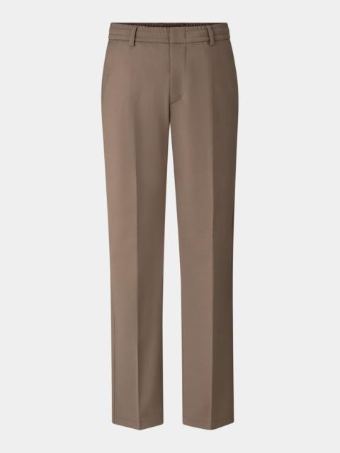 BOGNER Pleated trousers Marcus in Mud