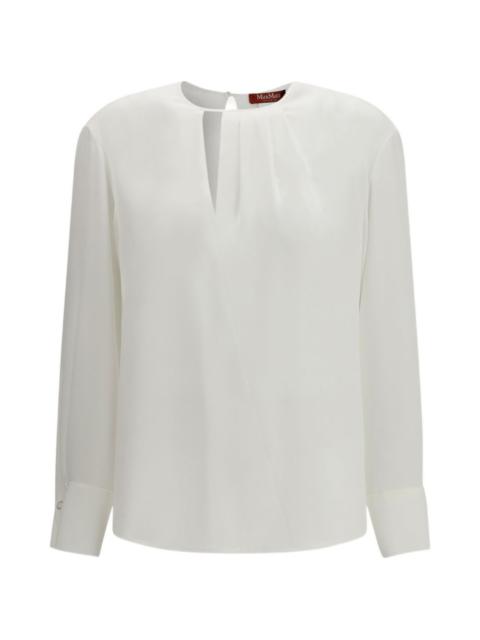 Max Mara long-sleeve blouse