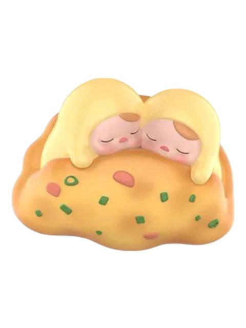 Pop Mart PUCKY Egg Beanie Series Omelette Figure