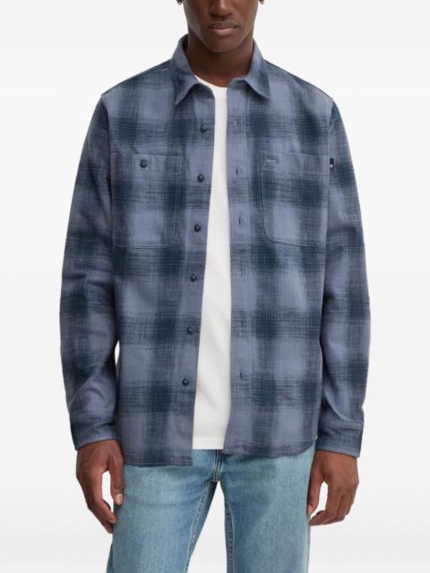 Timberland check pocket flannel shirt
