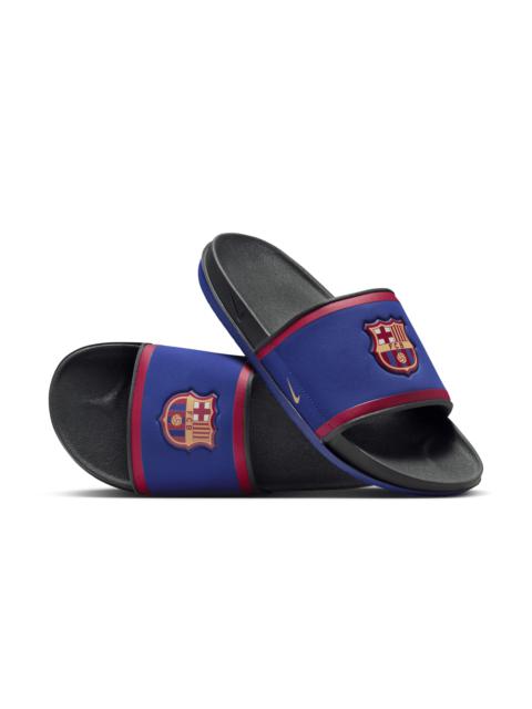 Nike Offcourt (FC Barcelona) Soccer Slides