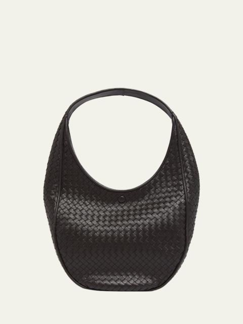 Bottega Veneta Ovetto Oval Leather Shoulder Bag