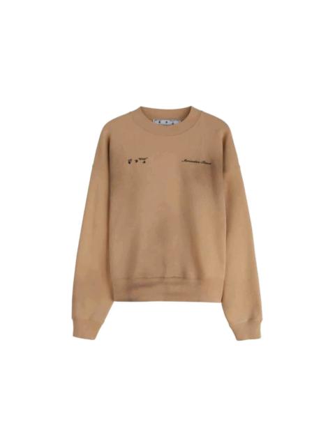 Off-White OFF-WHITE C/O Project Maybach L/S Sweatshirt Beige