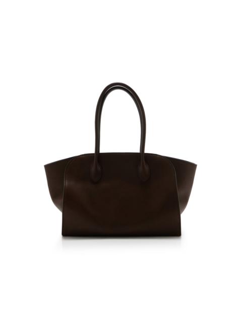 Marlo 12 Leather Tote Bag brown