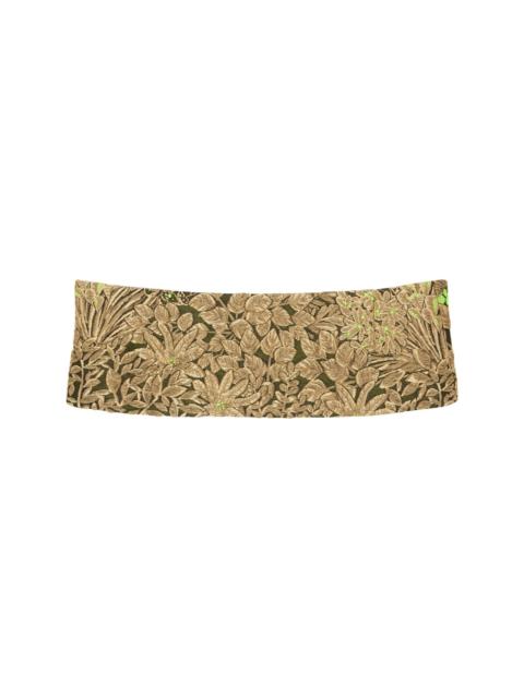 Dries Van Noten Beige Jacquard Belt