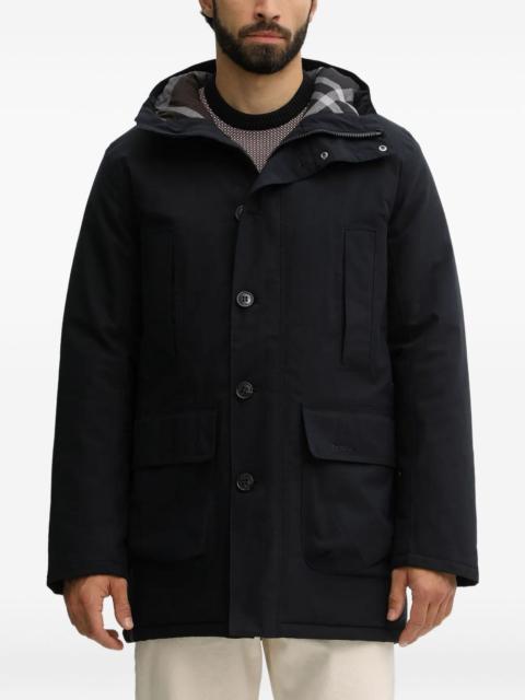 Barbour Beaufort hooded quilted jacket