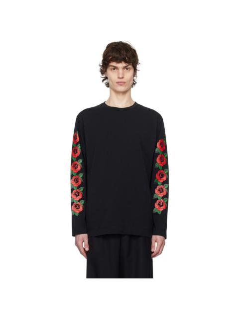 Simone Rocha 클러스터 로즈 로고 인쇄 티셔츠