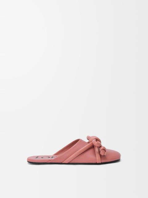 Loewe Flamenco Knot mule in lambskin