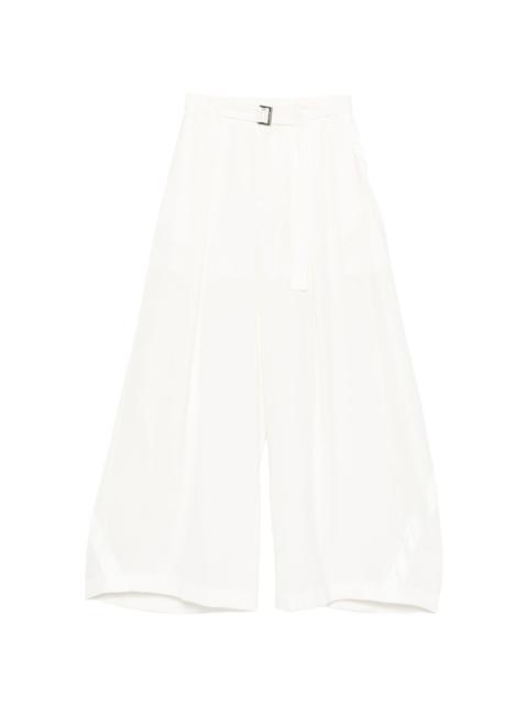 sacai buckle trousers