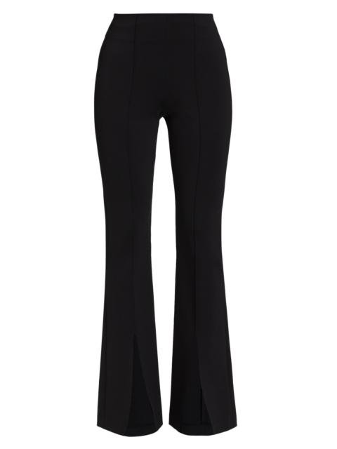 Alice + Olivia Women's Emiko Super Skinny Flare Pants - Black