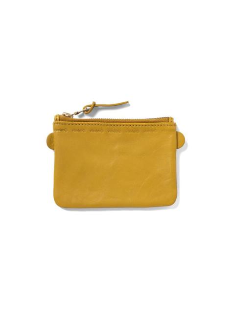 visvim LEATHER ESSENTIALS CASE MUSTARD