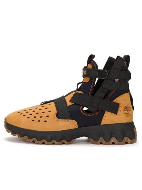 Timberland Timberland Greenstride Edge Lace Up Boot Sandals 'Wheat Black' A5QZCW